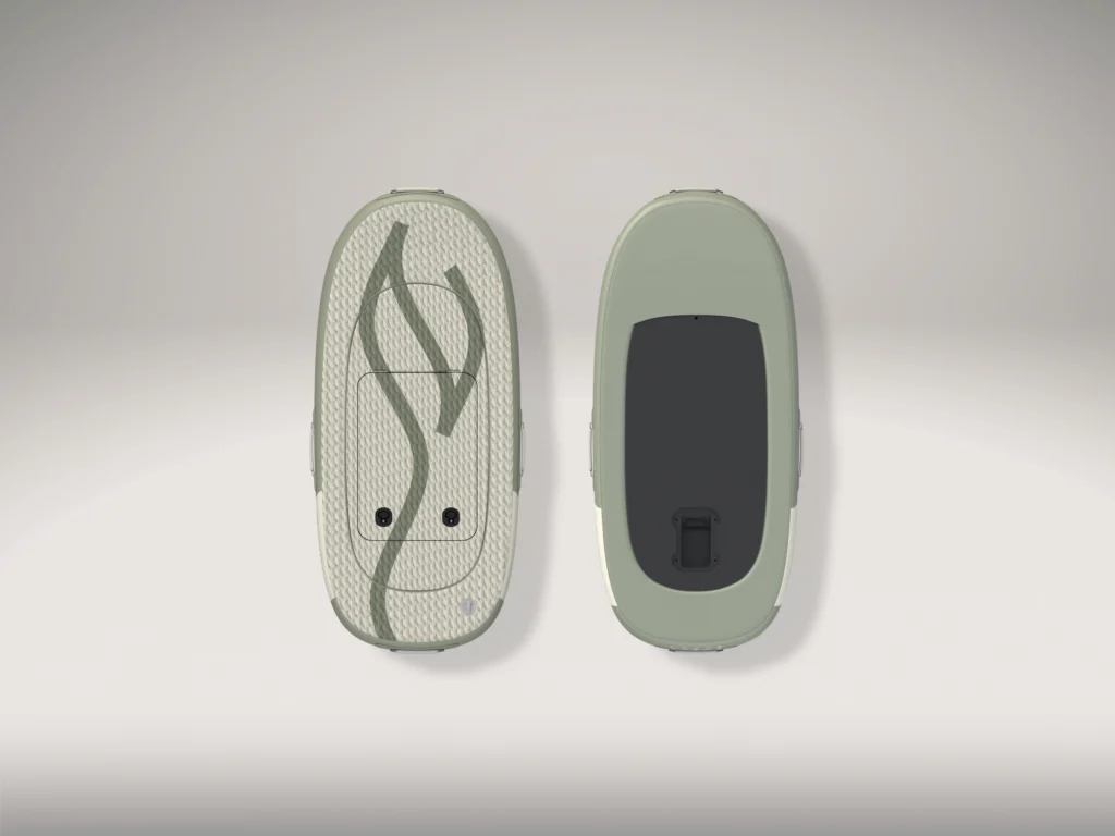 Versatile inflatable eFoil board with ideal balance between stability and performance. Single board.