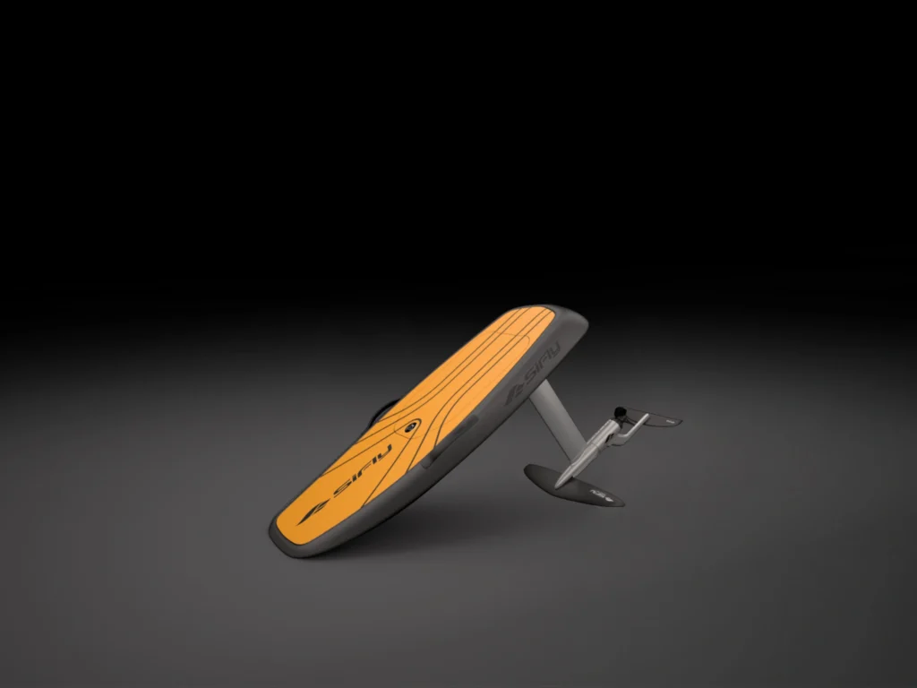 Entdecken Sie den SiFly Rider eFoil auf der FuturWave, Schaumstoffplatte