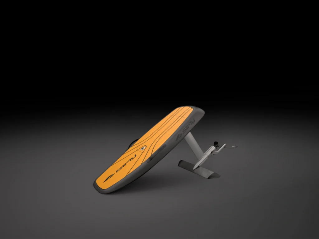 Entdecken Sie den SiFly Rider eFoil auf der FuturWave, Schaumstoffplatte