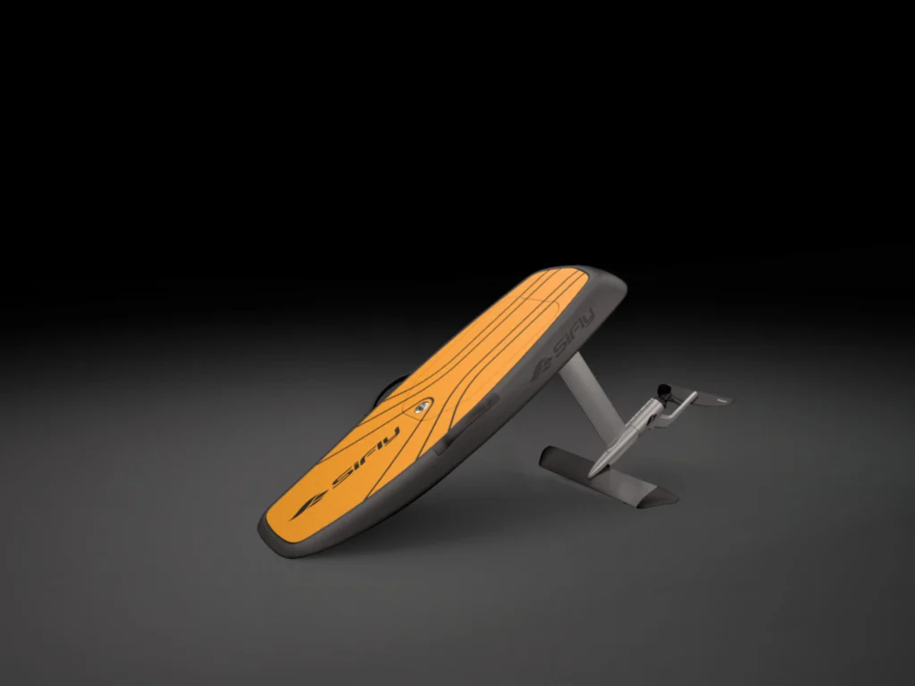 Entdecken Sie den SiFly Rider eFoil auf der FuturWave, Schaumstoffplatte