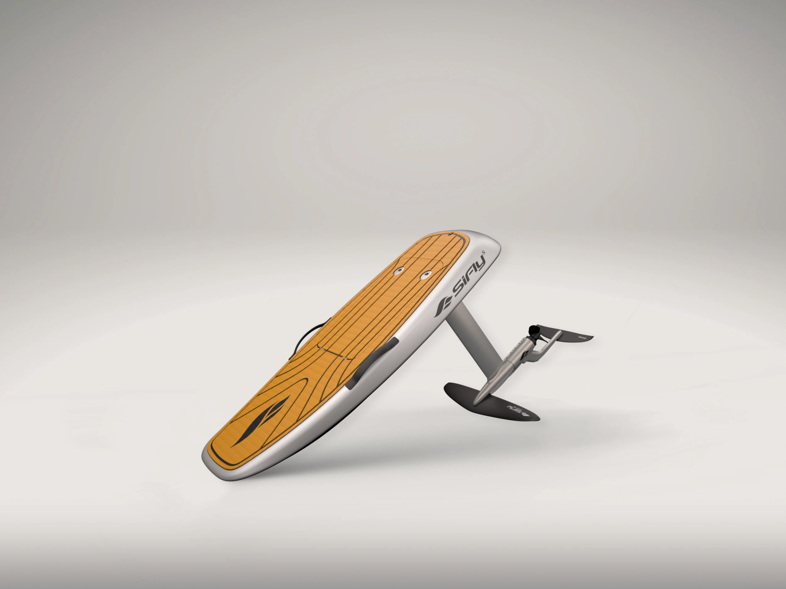 The SiFly Stellar S combines sportiness, comfort and control in one board. The ideal all-round eFoil for carving, cruising and maximum versatility.